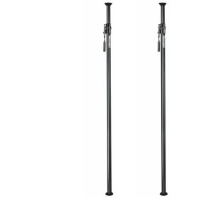 Manfrotto Autopole 432.3.7B, 2 Set of 2 Black, 2.1 - 3.7m