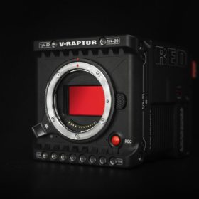 RED V-RAPTOR 8K VV DSMC3 Digital Cinema Camera (Canon RF, Black)