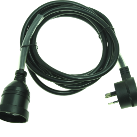 10A Piggyback to 10A Socket on 3×1.5mm2 Cable – 3m