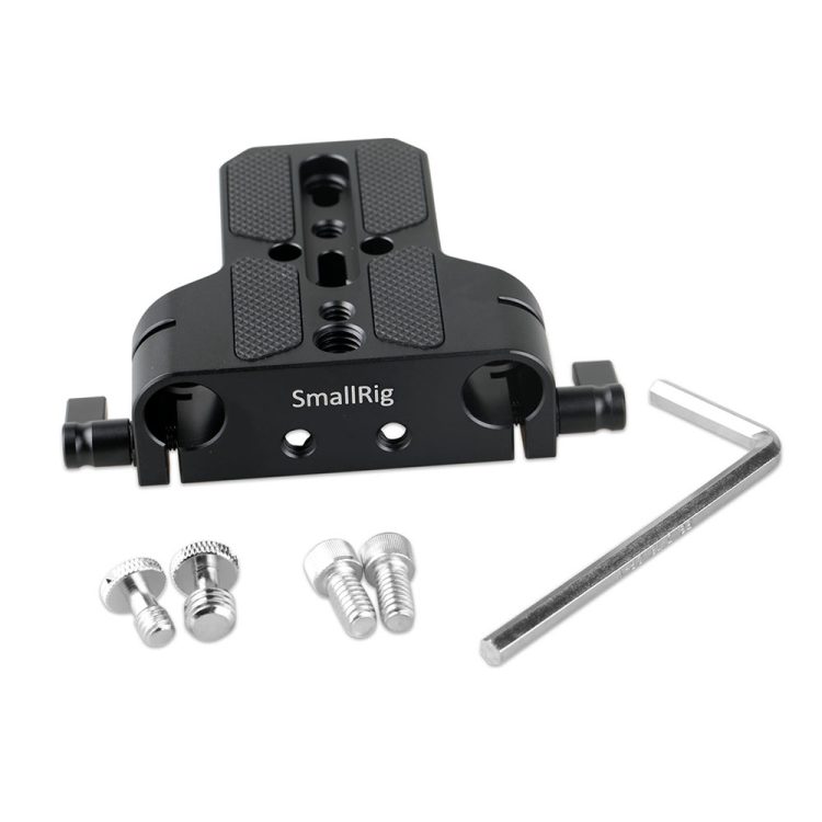 SmallRig Baseplate with 15mm Dual Rod Clamp 1674