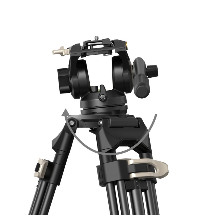 SmallRig Heavy-Duty Fluid Head Tripod AD-01 3751