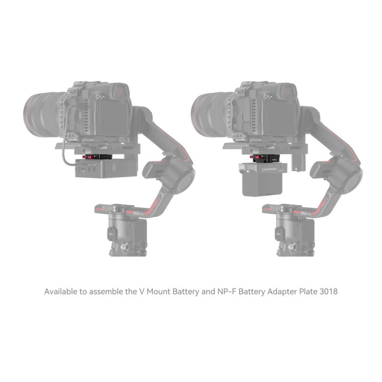 SmallRig Power Supply Mount Plate for DJI RS Stabilisers 4189