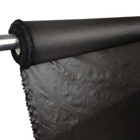 Rocket Black Ripstop Tarmac Backed Fabric Roll Per Meter