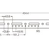 Kupo Mounting Plate With 3/8” -16 & M5 Threads *45cm