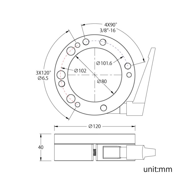 Kupo KS-667 Euro Female Adapter