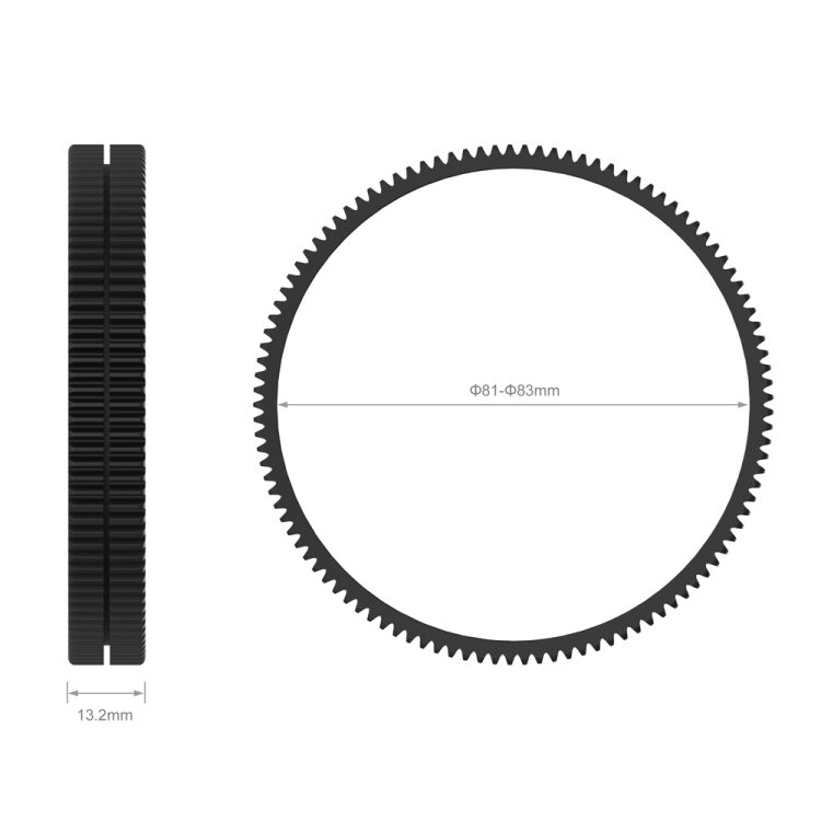 SmallRig Φ81-Φ83 Seamless Focus Gear Ring 3296