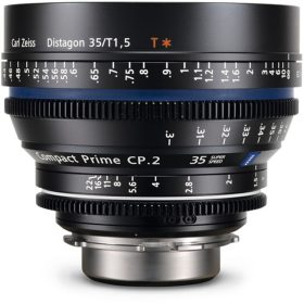 Zeiss Compact Prime CP.2 35mm/T1.5 Super Speed Lens PL Mount with Imperial Marks