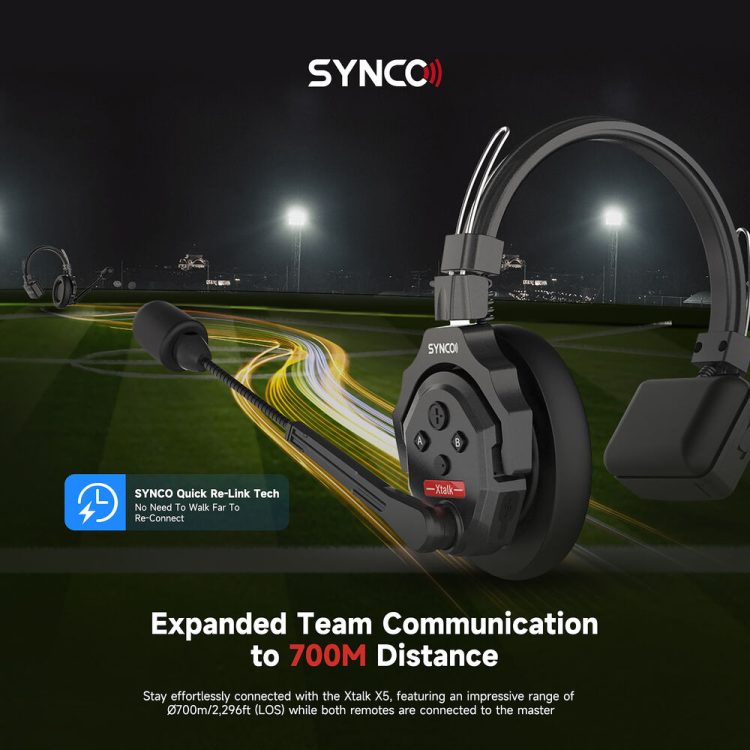 Synco X-Talk X5 Wireless Intercom System